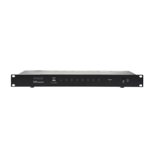 secuenciador de potencia | 8 salidas | delay de activación de 1 segundo | recomendado para rack de amplificación, videowall, o equipos de alta potencia.