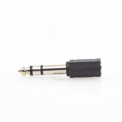 adaptador de audio 3.5mm hembra a 6.3mm macho (audio estereo) adaptador de audio 3.5mm hembra a 6.3mm macho (audio estereo)