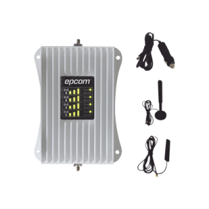 kit amplificador de señal celular para vehículo/ soporta y mejora la señal celular 5g, 4g lte/ múltiples operadores, usuarios y dispositivos/ ideal para vehículo tipo camioneta, pick up o sedán.