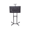 soporte de pantalla con ruedas / compatible con monitores dee 32 "a 65" / base para colocar accesorios adicionales / vesa 600 x 400