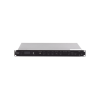 amplificador de audio | 1 canal | 350 w | sistema 100v y baja impedancia | 4 entradas de micrófono balanceadas | bluetooth | usb | sd | fm | montaje en rack