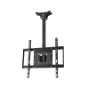 montaje de techo universal para monitores de 23 a 47" / soporta hasta 40 kg / vesa 400 x 400./ 400 x 200 / acero / montaje telescopico de 61 cm hasta 91 cm
