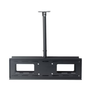 montaje de techo universal doble para monitores de 32 a 65" / soporta hasta 60 kg x pantalla / vesa 600 x 400/ acero / montaje telescopico de 50 cm hasta 90 cm
