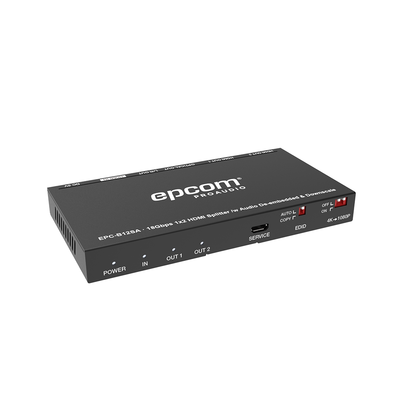 splitter hdmi 1x2 | 4k@60hz | extractor de audio | down scaler | hdr 4:4:4 | edid | 18gbps splitter hdmi 1x2 | 4k@60hz | extractor de audio | down scaler | hdr 4:4:4 | edid | 18gbps