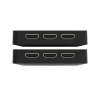switch hdmi 5x1 | 18gbps | 4k@60hz | ycbcr 4:4:4 | hdr, dolby vision y hlg | soporte 3d | conmutación automática y manual | diseño compacto
