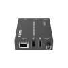 kit extensor hdmi con kvm | 70m | 4k2k@60hz | 4:4:4 | hdmi2.0b y hdcp 2.2 | salida de audio 3.5mm | admite poc | admite usb 1.1