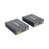 kit extensor hdmi con kvm | 70m | 4k2k@60hz | 4:4:4 | hdmi2.0b y hdcp 2.2 | salida de audio 3.5mm | admite poc | admite usb 1.1