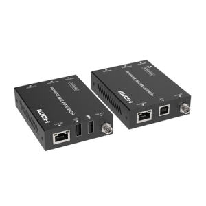 kit extensor hdmi con kvm | 70m | 4k2k@60hz | 4:4:4 | hdmi2.0b y hdcp 2.2 | salida de audio 3.5mm | admite poc | admite usb 1.1