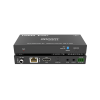 kit extensor hdmi | hdbaset | 70m en 4k@60hz | cat5e/6 | gestión avanzada edid | soporta arc | control ir bidireccional | rs232 | poc