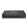 matriz de video hdmi 4x4 | ancho de banda 10.2 gbps | resolución 4k@30hz | escalado a 1080p, 720p, 1920x1200, 4k30 | modos matriz y video wall | control rs 232 y remoto infrared