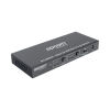 matricial hdmi | 2x2 | 4k2k@60hz | hdr | ycbcr 4:4:4 | edid auto | extractor de audio | salida de audio análoga y digitalizados | hdcp 2.2 | 18 gbps