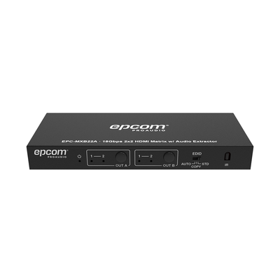 matricial hdmi | 2x2 | 4k2k@60hz | hdr | ycbcr 4:4:4 | edid auto | extractor de audio | salida de audio análoga y digitalizados | hdcp 2.2 | 18 gbps matricial hdmi | 2x2 | 4k2k@60hz | hdr | ycbcr 4:4:4 | edid auto | extractor de audio | salida de audio análoga y digitalizados | hdcp 2.2 | 18 gbps