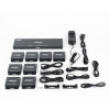 splitter hdmi 1x8 | extensor hdmi | 4k@30hz 40m | 1080p@60hz 70m | función poc | 4:4:4