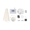 kit amplificador de señal celular doble banda de frecuencia / mejora las llamadas convencionales / soporta los datos de las tecnologías 2g y 3g de telcel, at&t y movistar / cubre hasta 600 m².