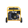 generador a gasolina / planta de emergencia de 6.5kw, 220vac 2 fases, jaula con ruedas para fácil traslado y encendido electrónico