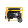 generador a gasolina / planta de emergencia de 6.5kw, 220vac 2 fases, jaula con ruedas para fácil traslado y encendido electrónico