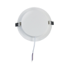 spot redondo empotrable / 30 cm / luz fría / 110 v / 24 w / 2040 lúmenes / 25000 hrs / Ángulo de apertura 120° / ip20