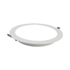 spot redondo empotrable / 30 cm / luz fría / 110 v / 24 w / 2040 lúmenes / 25000 hrs / Ángulo de apertura 120° / ip20
