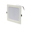 spot cuadrado empotrable / 17.5 x 17.5 cm / luz fría / 110 v / 15 w / 1200 lúmenes / 25000 hrs / Ángulo de apertura 120° / ip20