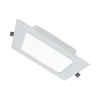 spot cuadrado empotrable / 30 x 30 cm / luz fría / 110 v / 24 w / 2040 lúmenes / 25000 hrs / Ángulo de apertura 120° / ip20