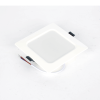 spot cuadrado empotrable / 12 x 12 cm / luz fría / 110 v / 6 w / 420 lúmenes / 25000 hrs / Ángulo de apertura 120° / ip20