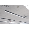 luminaria lineal led para interior / 110 vca / luz fría / 65w / 2.4 m / 6500 lúmenes/ 50000 hrs / dimmer 0 10v