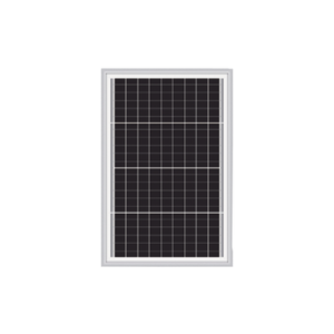 modulo solar 10w, 12 vcc, monocristalino, 36 celdas grado a