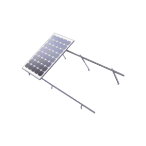 montaje para panel solar, riel "3" de 4400mm para módulos con espesor de 40mm, velocidad de viento máx. 151km/h