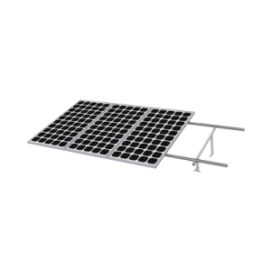 montaje para panel solar, riel "5" de 4400mm para módulos con espesor de 35mm, velocidad de viento máx. 190km/h