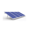 montaje para panel solar, riel de 4400mm para módulos con espesor de 40mm, velocidad de viento máx. 162km/h
