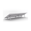 montaje para panel solar, riel de 4400mm para módulos con espesor de 40mm, velocidad de viento máx. 162km/h