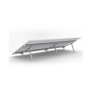 montaje para panel solar, riel de 4400mm para módulos con espesor de 40mm, velocidad de viento máx. 162km/h