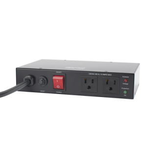 acondicionador de voltaje / entrada 120 vca / 2 salidas @ 120 vca nema 5 15r / 1,800 w / 15 a / supresión de picos / filtro de ruido emi/rfi / sin bracket