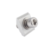 conector n con tornillo para fijación en riel 5 y 8