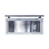 congelador solar espacioso de 250l 12/24v, capacidad extra, eficiencia energética y autónomo.