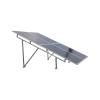 montaje para panel solar, riel "7" de 2100mm para módulos con espesor de 40mm, velocidad de viento máx. 151km/h