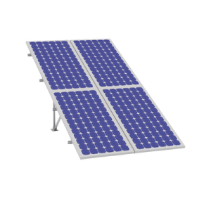 montaje para panel solar, riel "7" de 2100mm para módulos con espesor de 40mm, velocidad de viento máx. 151km/h