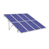montaje para panel solar, riel "3" de 2200mm para módulos con espesor de 40mm, velocidad de viento máx. 151km/h