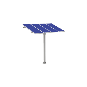 kit (1x4) montaje en poste para 4 módulos fotovoltaicos 1470 x 660 x 35mm