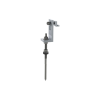 soporte l para riel 7 con tornillo m10*200 para techo de lamina
