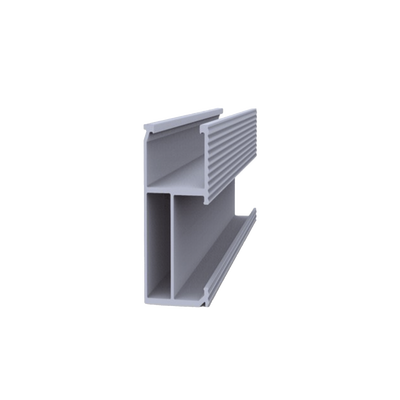 riel 5 para montaje de módulos fotovoltaicos de aluminio anodizado de 2700mm. riel 5 para montaje de módulos fotovoltaicos de aluminio anodizado de 2700mm.