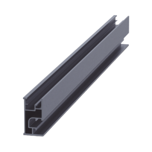riel 7 2100mm aluminio anodizado para montaje de módulos fotovoltaicos