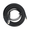cable hdmi de 10m | alta definición | version 2.0 | alta velocidad 18gbps | 4k@60hz | conectores chapados en oro | tipo plano