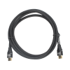 cable hdmi de 1.8m | alta definición | longitud | version 2.0 | alta velocidad 18gbps | 4k@60hz | conectores chapados en oro | tipo redondo