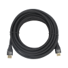 cable hdmi de 5m | alta definición | longitud | version 2.0 | alta velocidad 18gbps | 4k@60hz | conectores chapados en oro | tipo redondo