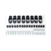 montaje de escritorio articulado para 4 monitores de 13 a 27" / soporta hasta 15 kg / vesa 75 x 75 / 100 x 100 / acero