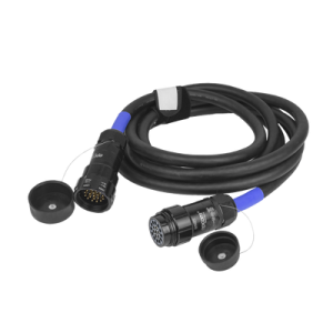 manguera de ac tipo socapex conectores macho y hembra | 25 metros