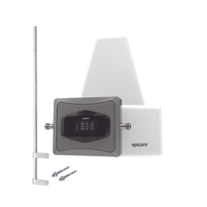 kit amplificador de señal celular 4g/ incluye mástil / mejora las llamadas convencionales y volte / soporta datos de tecnologías 2g, 3g y 4g de telcel, at&t y movistar / cubre hasta 600 m2.