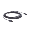 cable toslink de fibra Óptica de 4.6m | ideal para mandar audio digital para sistemas de alta calida | compatible con amplificadores vssl