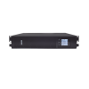 ups de 1000va/900w / topología on line doble conversión / entrada y salida de 120 vca / clavija de entrada nema 5 15p / pantalla lcd configurable /formato rack/torre